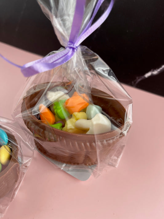 Candy Filled Chocolate Baskets image 2