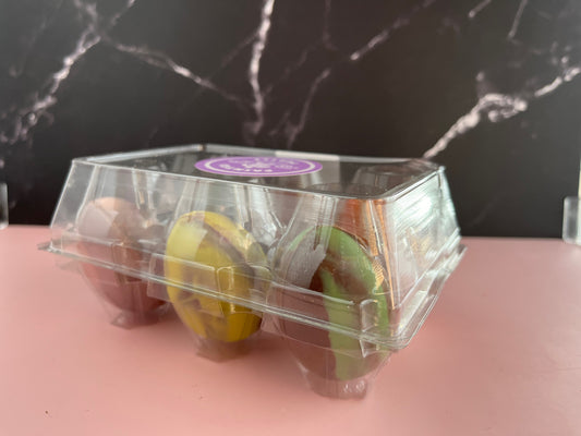 6-Pack Gummy Filled Chocolate Eggs image 1