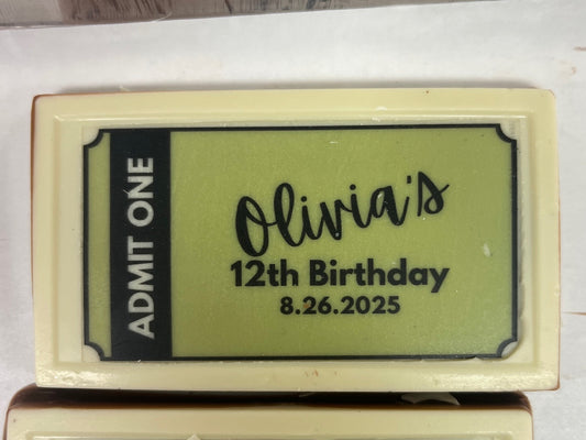 Custom Birthday Bars