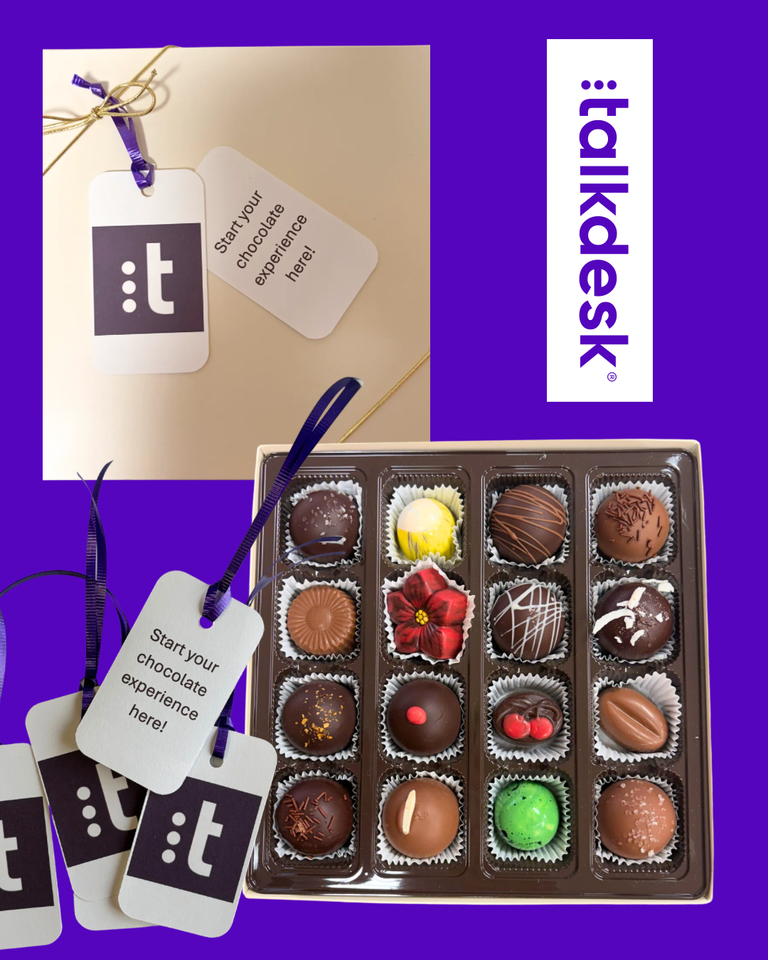 Truffles With A Little Branded Flair