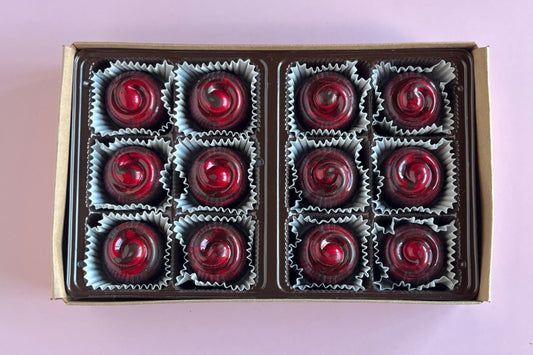 Chocolate Covered Cherry Cordials